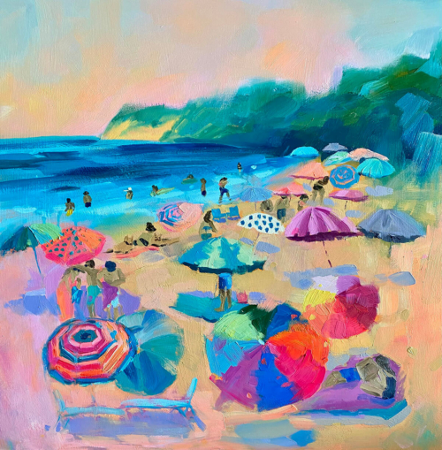 Summer Lounge painting by Stephanie Schlatter