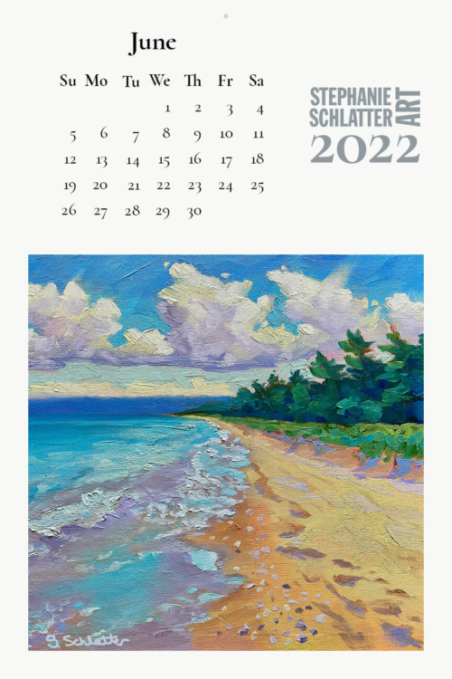Schlatter June 2022 wall calendar