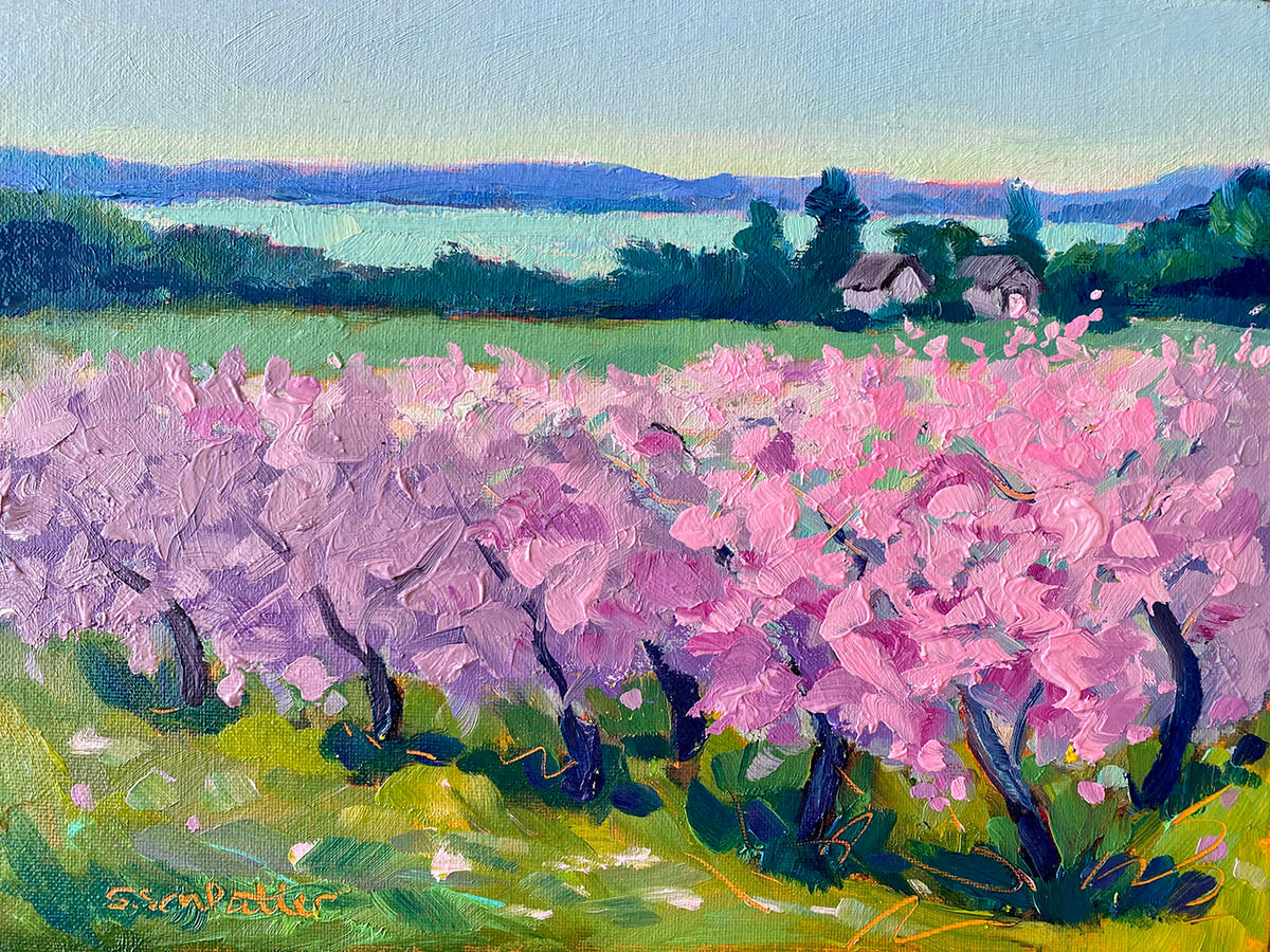 Feels Like Spring painting by Stephanie Schlatter