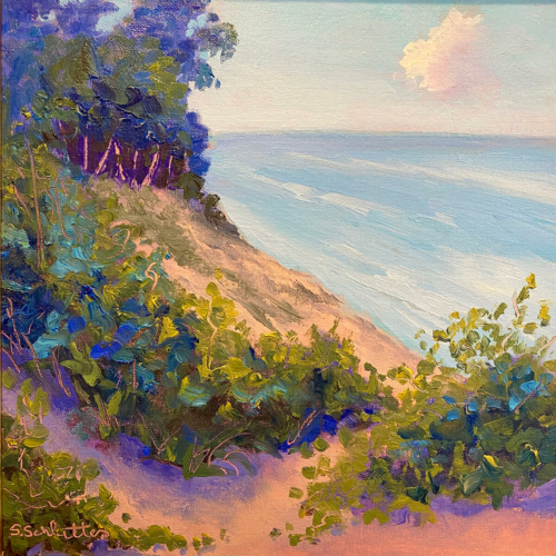 Pyramid Point II painting by Stephanie Schlatter