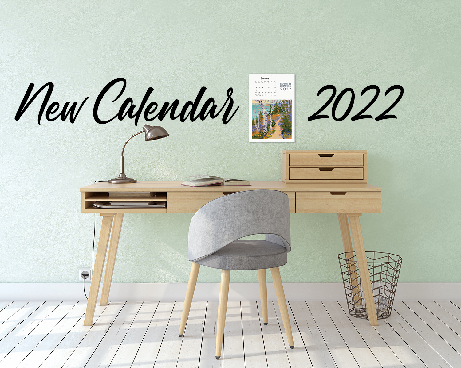 Stephanie Schlatter 2022 wall calendar