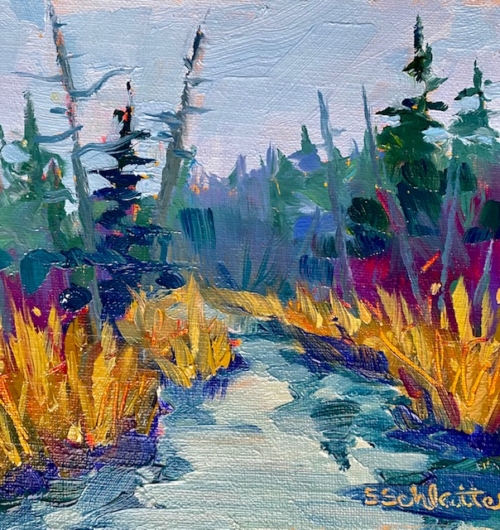 0621-02 Painting by Stephanie Schlatter