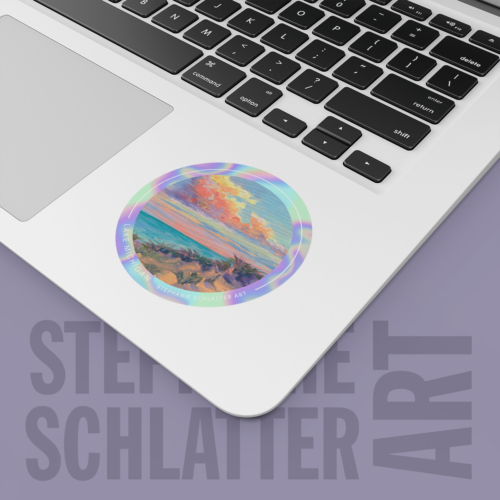 It's Not Hard To Do Sticker by Stephanie Schlatter