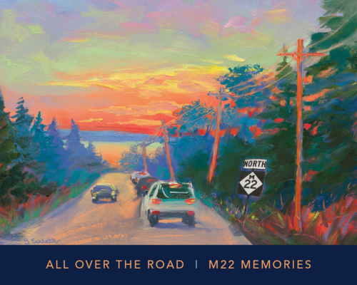 M22 All Over the Road 20x16 Poster by Stephanie Schlatter