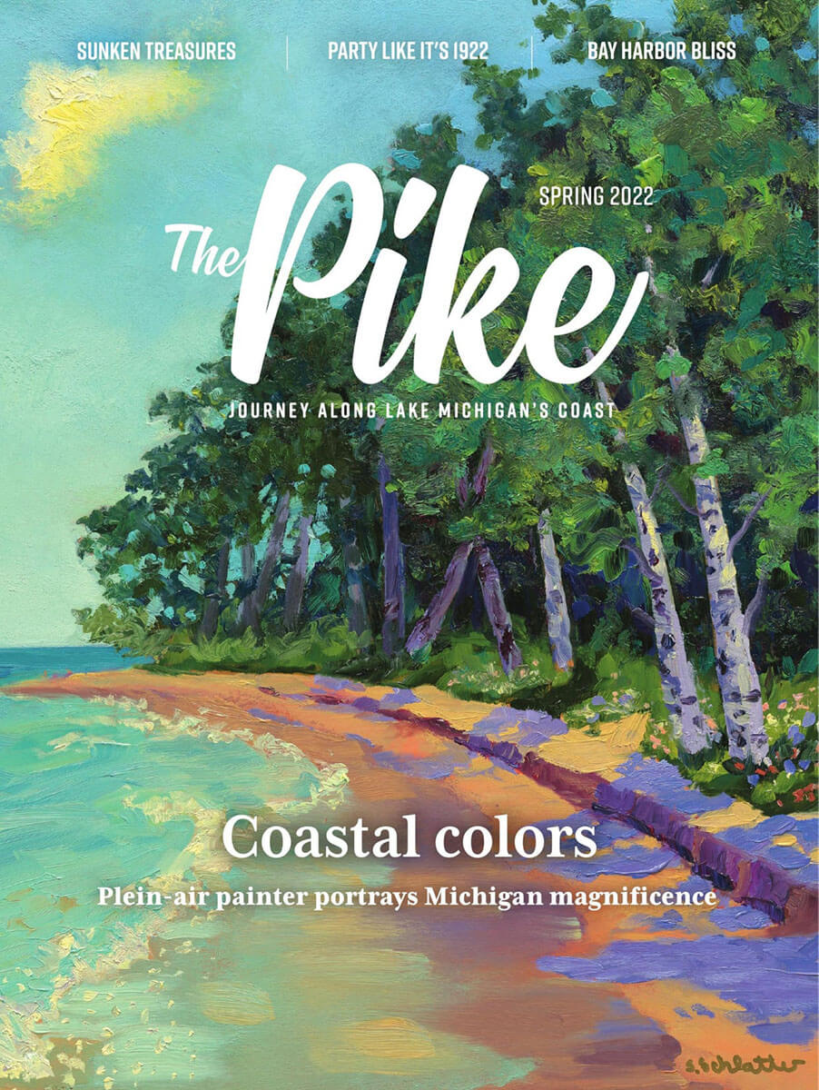 Pike Magazine cover art by Stephanie Schlatter