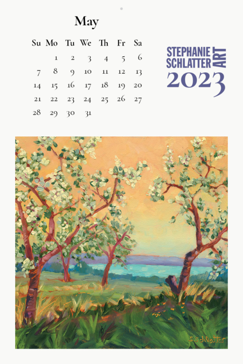 Schlatter May 2023 wall calendar