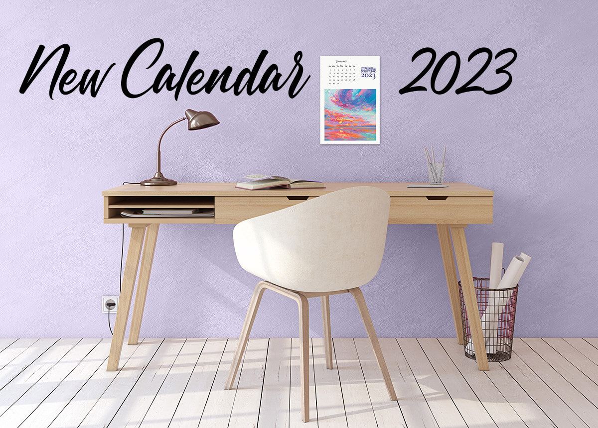2023 Calendar by Stephanie Schlatter Art