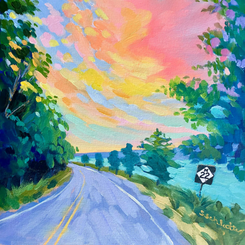 Day Trip Painting by Stephanie Schlatter