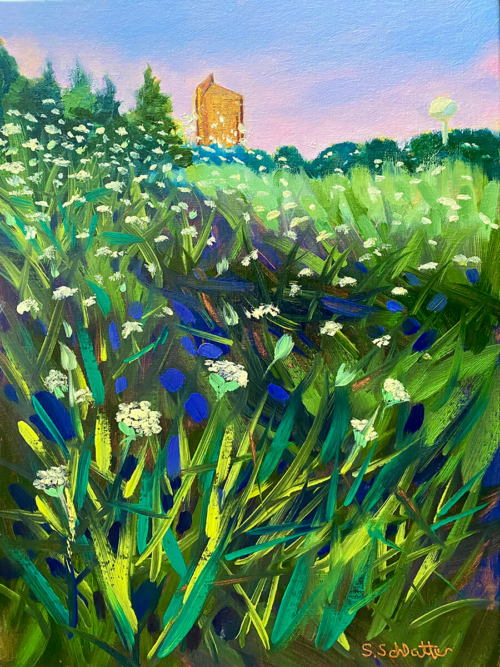 Summer Breeze Painting by Stephanie Schlatter