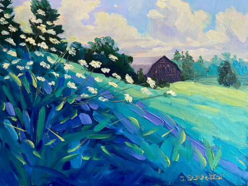 Summer Feeling Painting by Stephanie Schlatter
