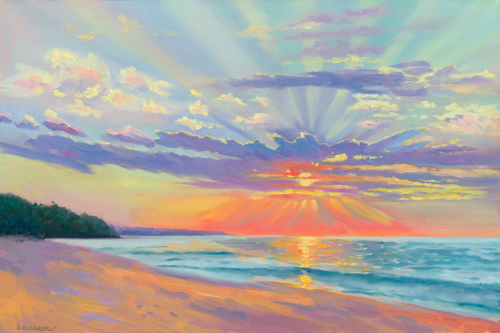 Breathtaking View - painting by Stephanie Schlatter