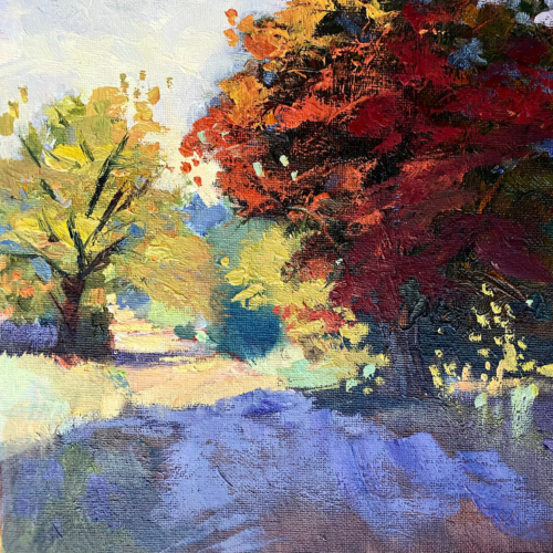 This is What Autumn Feels Like Painting by Stephanie Schlatter
