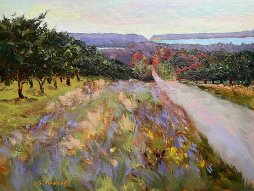 Weekend Drive Painting by Stephanie Schlatter